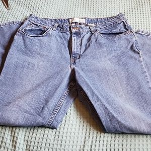 Ladies blue jeans